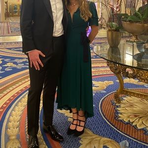 Reformation wrap dress